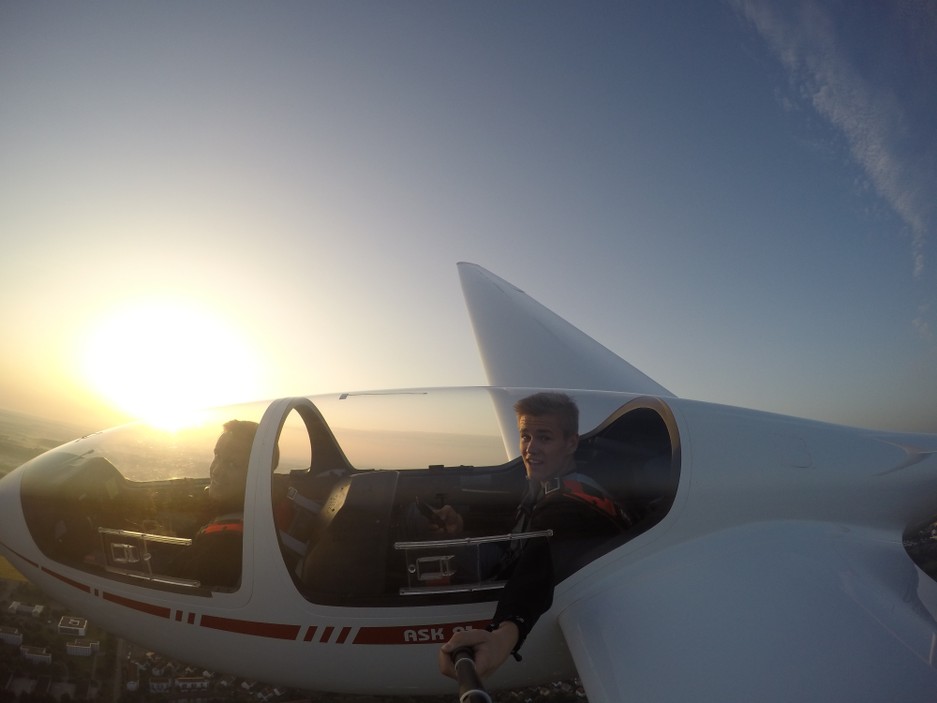 Blick ins Cockpit ASK21